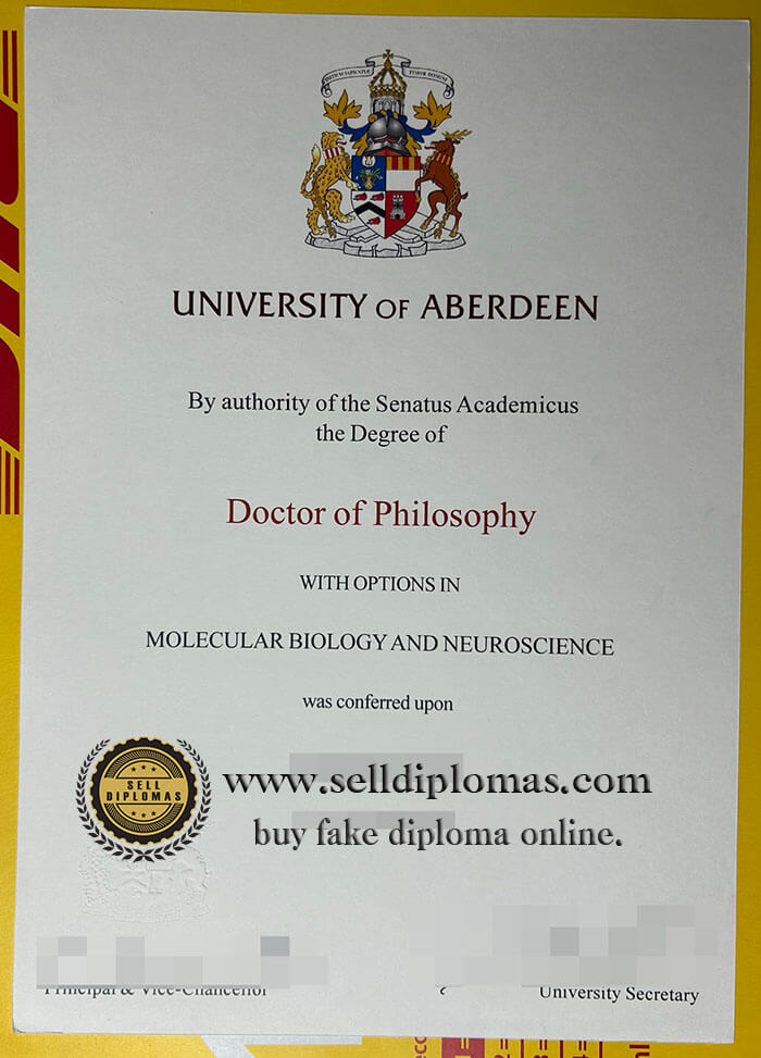 buy fake university of aberdeen diploma