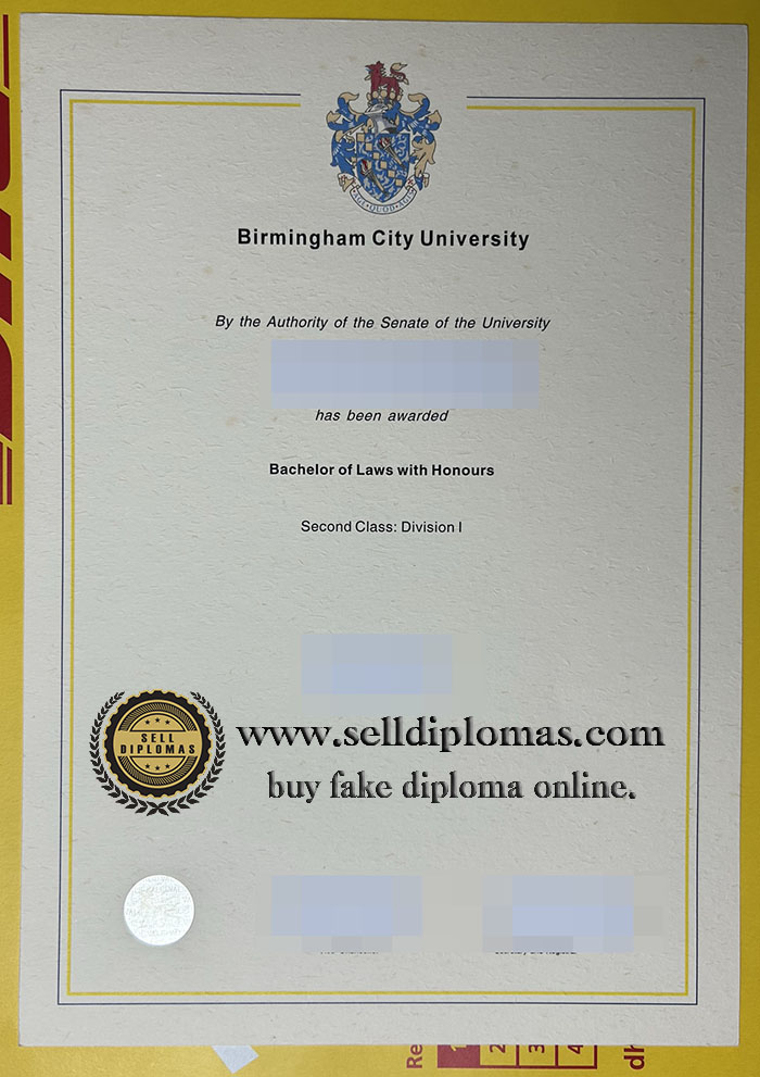 buy fake birmingham city university diploma