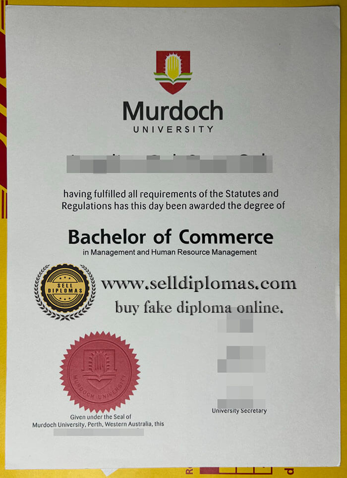 buy fake murdoch university diploma