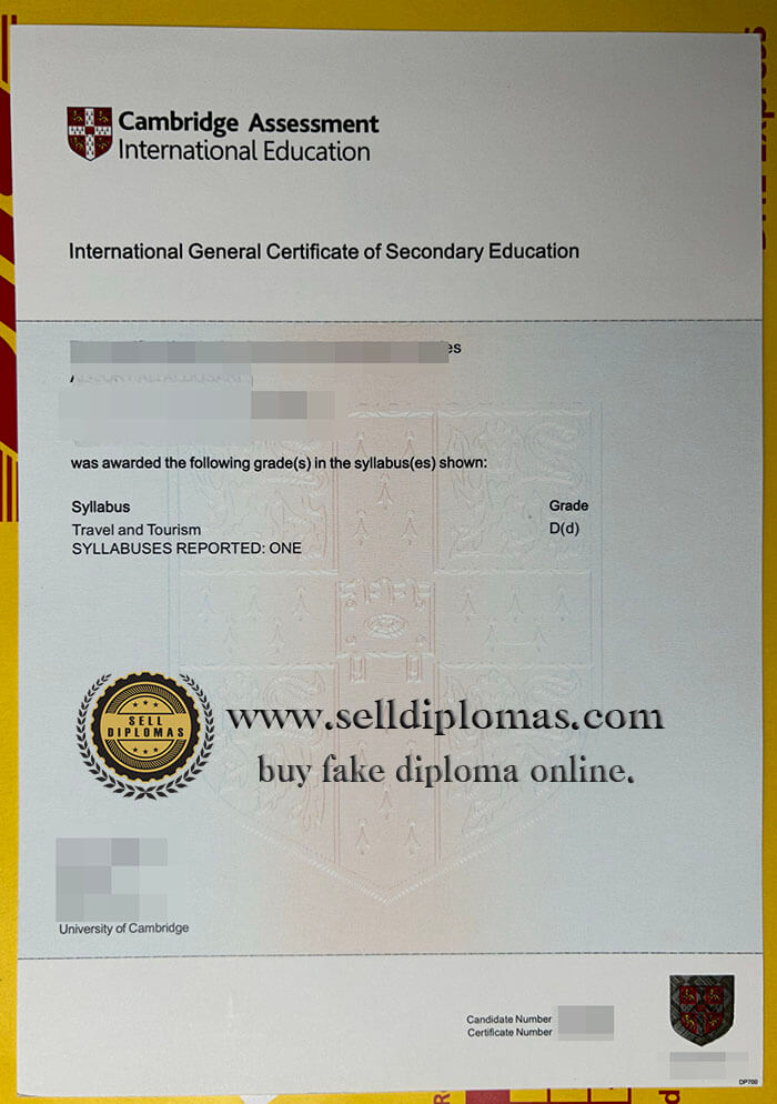 buy fake IGCSE diploma