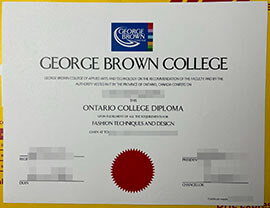 Buy george brown college degree certificate.