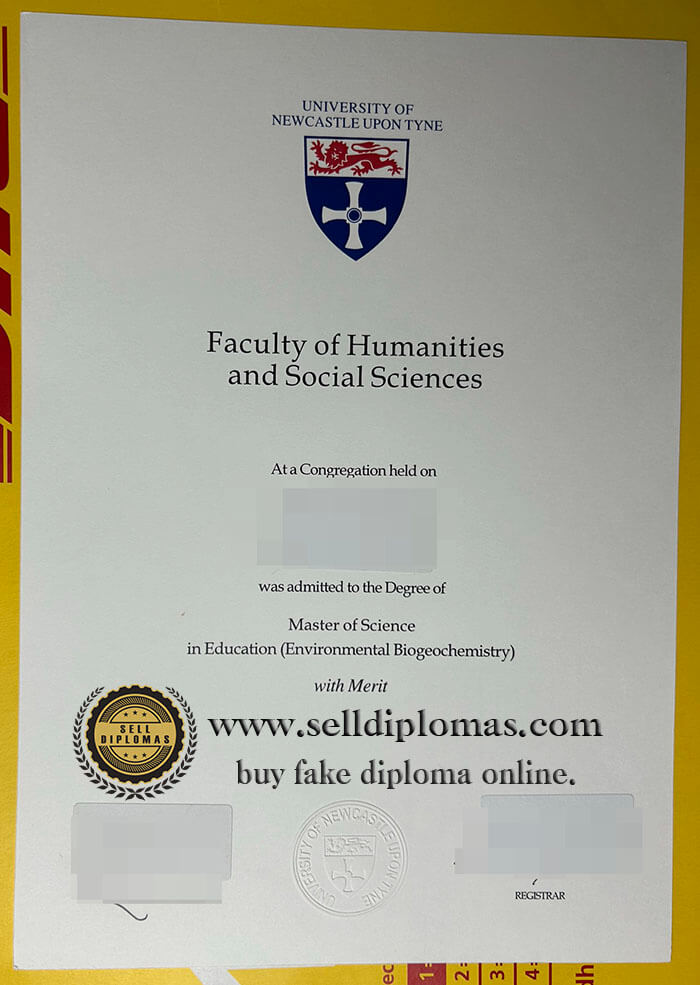 buy fake university of newcastle upon tyne diploma