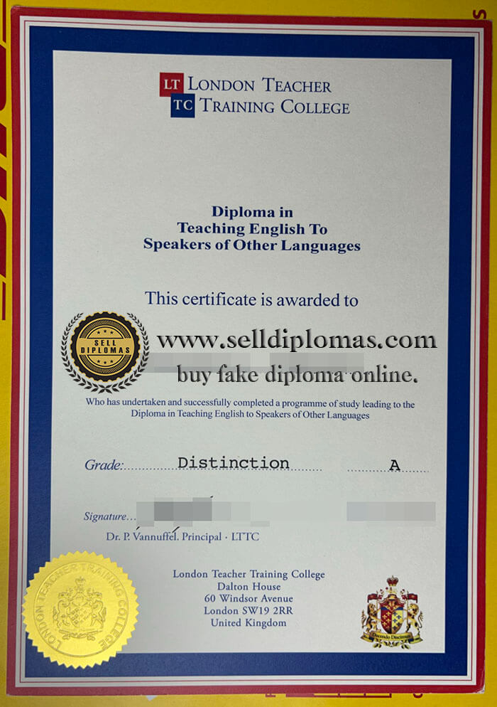 buy london teacher training college diploma