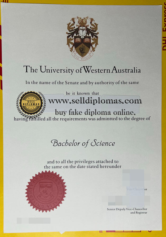 buy the university of western australia diploma
