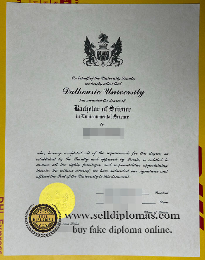 buy fake dalhousie university diploma