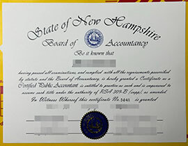 How to buy fake New Hampshire CPA certificate?