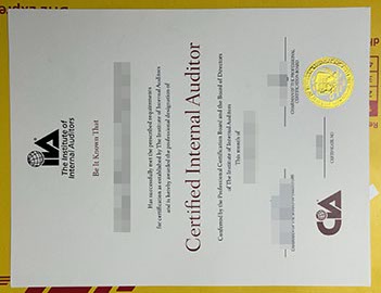 Where to buy fake certified internal auditor certificate?