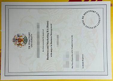 How to buy fake de montfort university diploma?