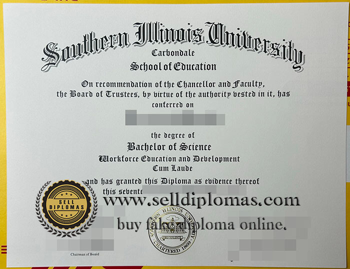 buy fake southern illinois university diploma