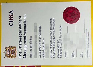 Where to buy fake CIMA certificate?