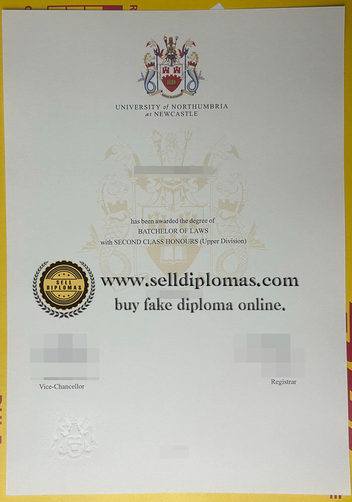 buy fake university of northumbria at newcastle diploma