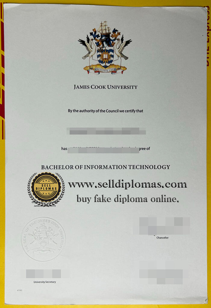 buy fake james cook university diploma