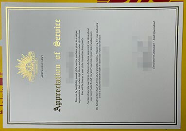 Buy fake australian army certificate online.