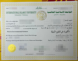 Sell fake international islamic university diploma.