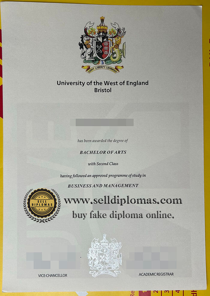 buy university of the west of england bristol diploma