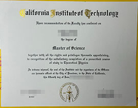 Order fake California Institute of Technology diploma.