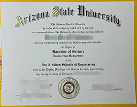 Sell fake Arizona State University degree online.