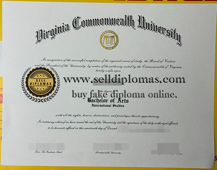 buy fake virginia commonwealth university diploma