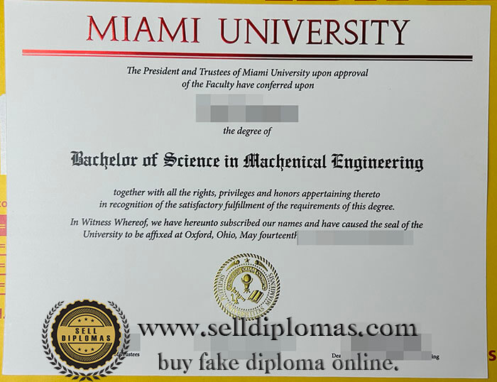 buy fake miami university diploma
