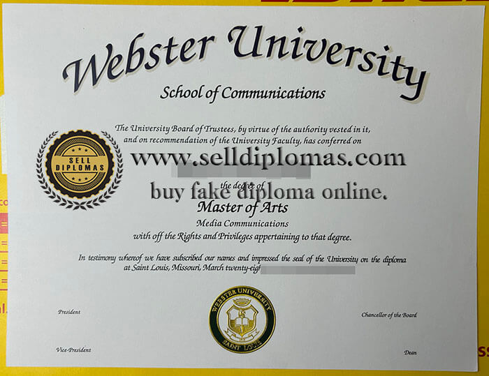 buy fake webster university diploma