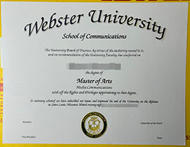 Order fake webster university degree certificate.