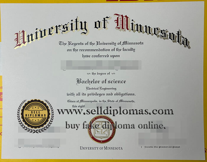 buy fake University of Minnesota diploma