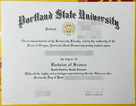 Buy fake portland state university diploma.