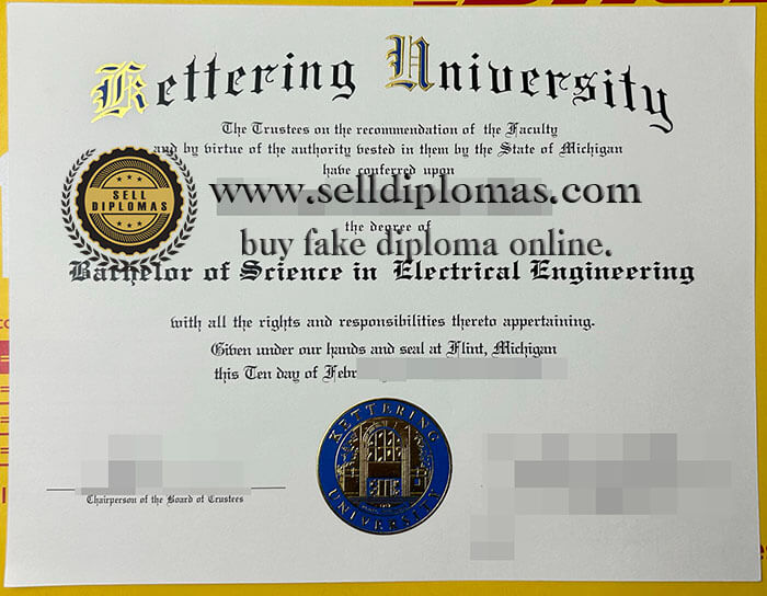 buy fake kettering university diploma