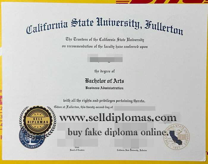 buy fake Cal State Fullerton diploma