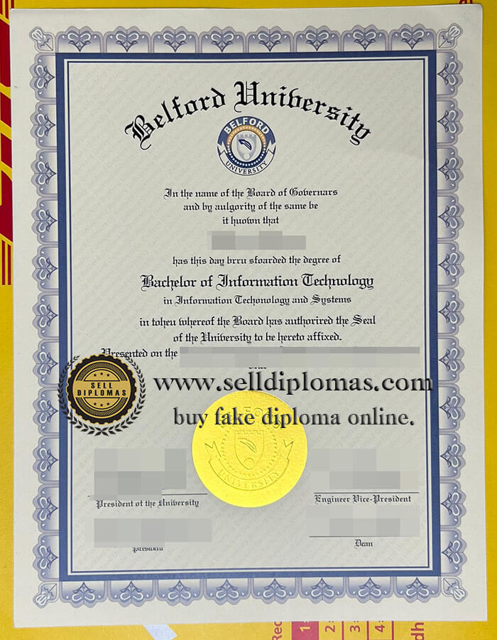 buy fake belford university diploma