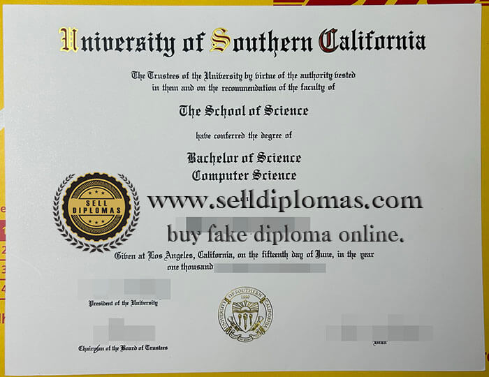 buy fake university of southern california diploma