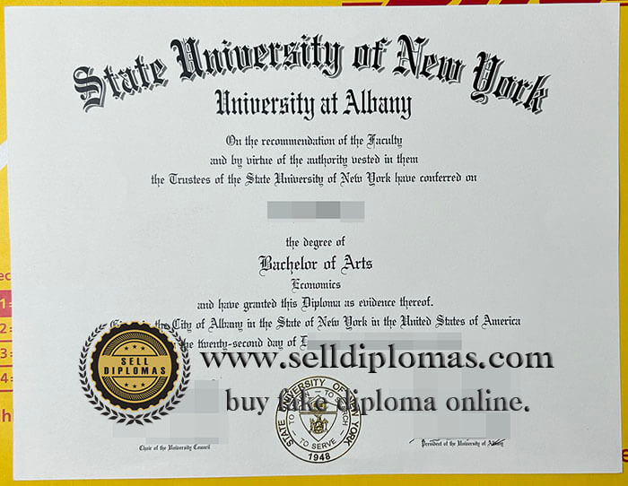 buy fake state university of new york diploma