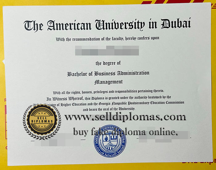 buy fake american university in dubai diploma