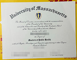 Buy fake University of Massachusetts diploma.