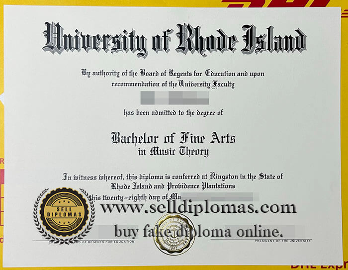 buy fake University of Rhode Island diploma