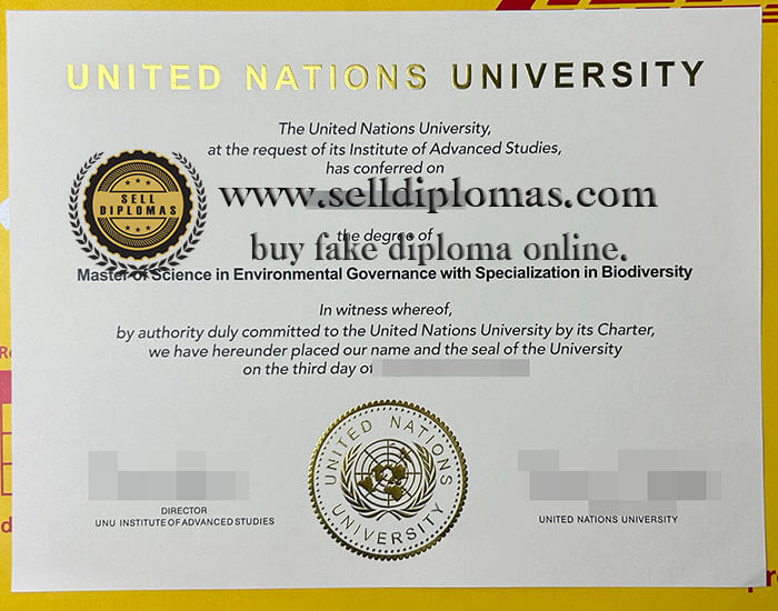 buy fake united nations university diploma
