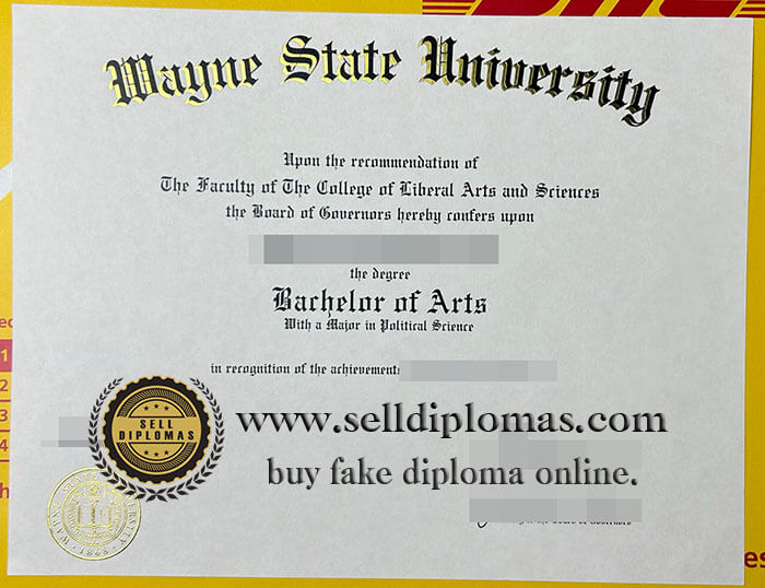 How to buy fake wayne state university diploma?
