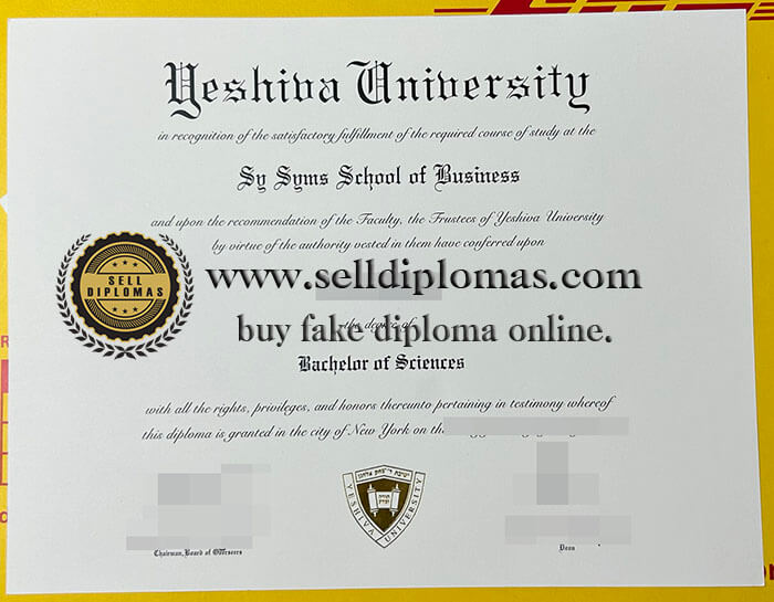 buy fake yeshiva university diploma