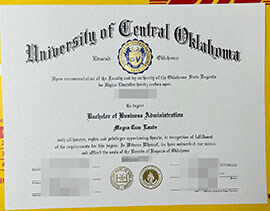 Buy fake University of Central Oklahoma diploma.