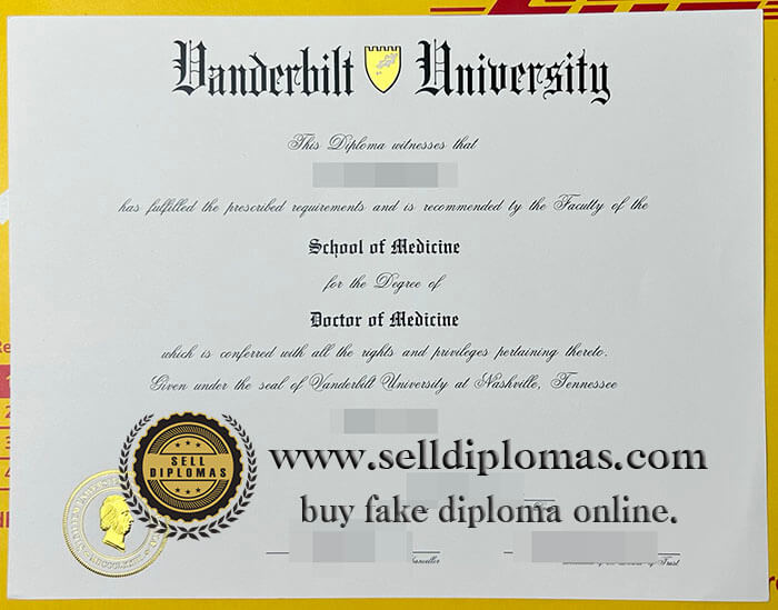 buy fake vanderbilt university diploma