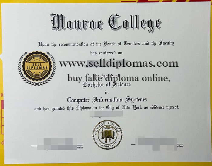 buy fake monroe college diploma