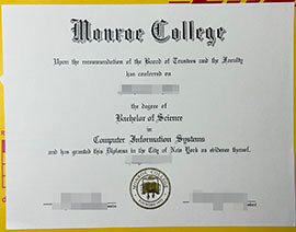 How to buy fake monroe college degree certificate?