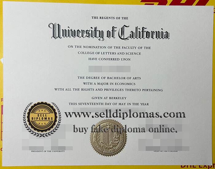 buy fake University of California diploma