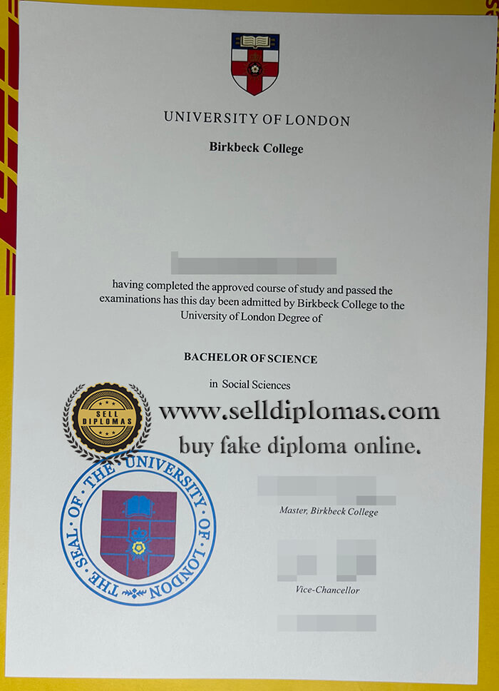buy fake Birkbeck, University of London diploma