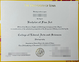 Order fake University of Iowa diploma online.