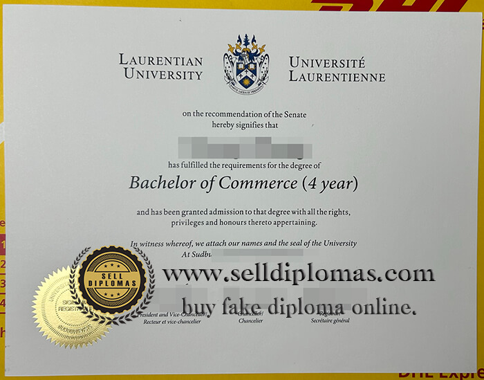 make fake laurentian university diploma