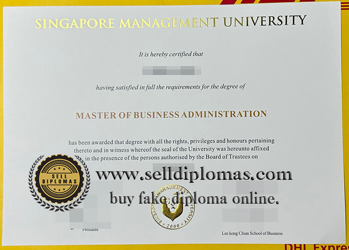buy fake singapore management university diploma