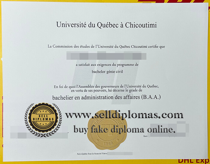 buy fake universite quebec a chicoutimi diploma