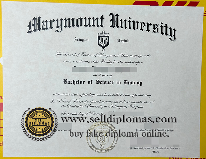 buy fake marymount university diploma