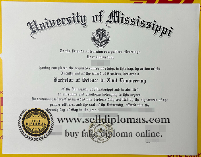 buy fake university of mississippi diploma